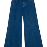 Jeans a gamba ampia in blu Marni - donna 
