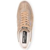 Sneakers con logo in marrone Golden goose - uomo 