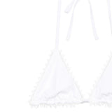 Top bikini a triangolo in bianco Jacquemus - donna 