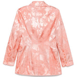 Blazer a fiori in rosa pesca Ermanno Scervino - donna 