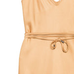 Abito midi con scollo a V di Lukas in nero Antonelli - donna 