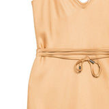 Abito midi con scollo a V di Lukas in nero Antonelli - donna 