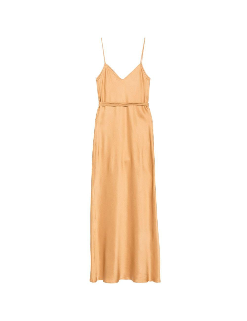 Abito midi con scollo a V di Lukas in nero Antonelli - donna 