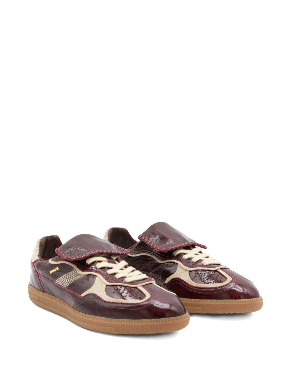 Sneakers basse in pelle 490 in bordeaux Alohas - donna 
