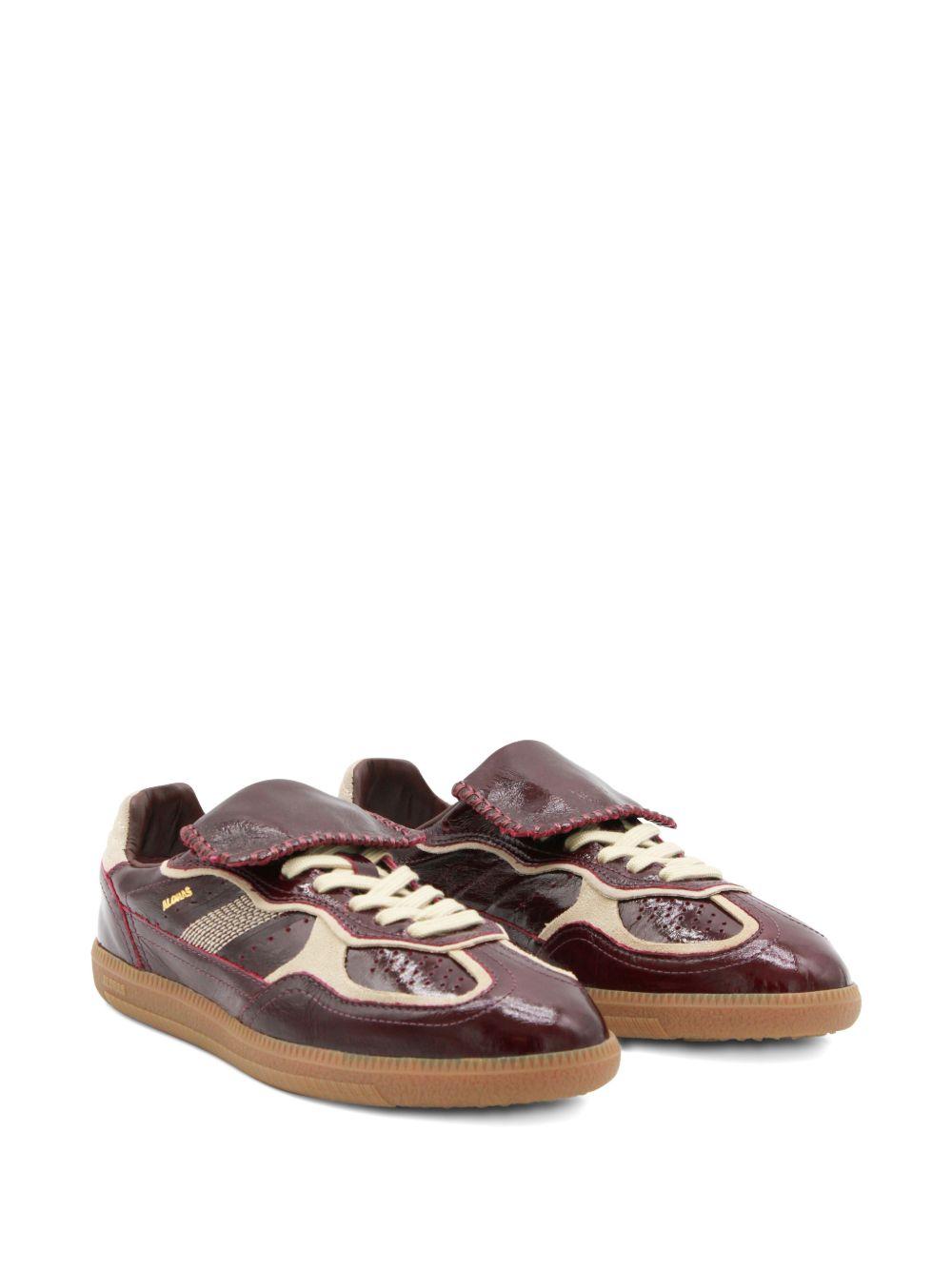 Sneakers basse in pelle 490 in bordeaux Alohas - donna 