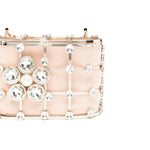 Borsa con cristalli holli matera in rosa Rosantica - donna 