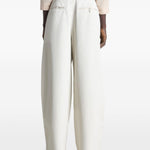 Pantaloni gamba ampia in bianco LEMAIRE  - donna 