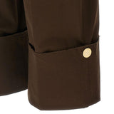 Pantaloni Diana con risvolto in marrone Darkpark - donna 