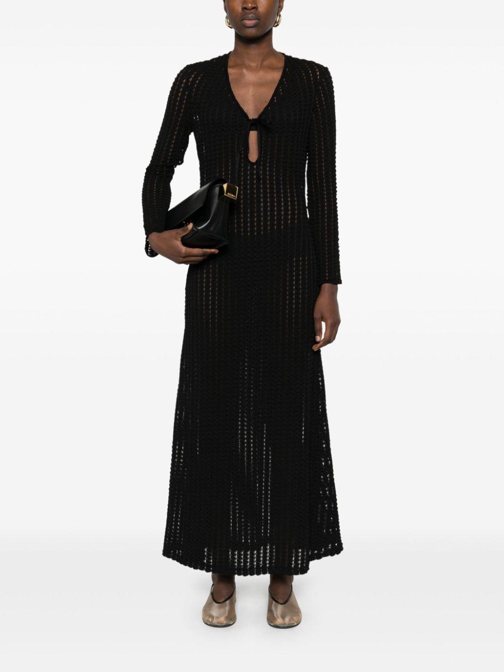 Abito lungo Elton in nero Simkhai - donna 
