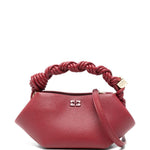 Borsa bou MINI in rosso Ganni - donna 