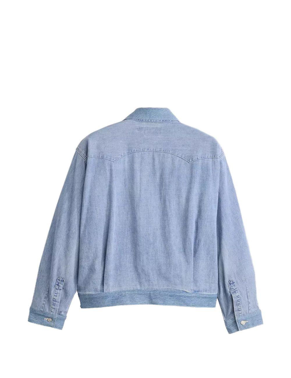 Giacca Sawtooth in blu Levi's blue tab - uomo 