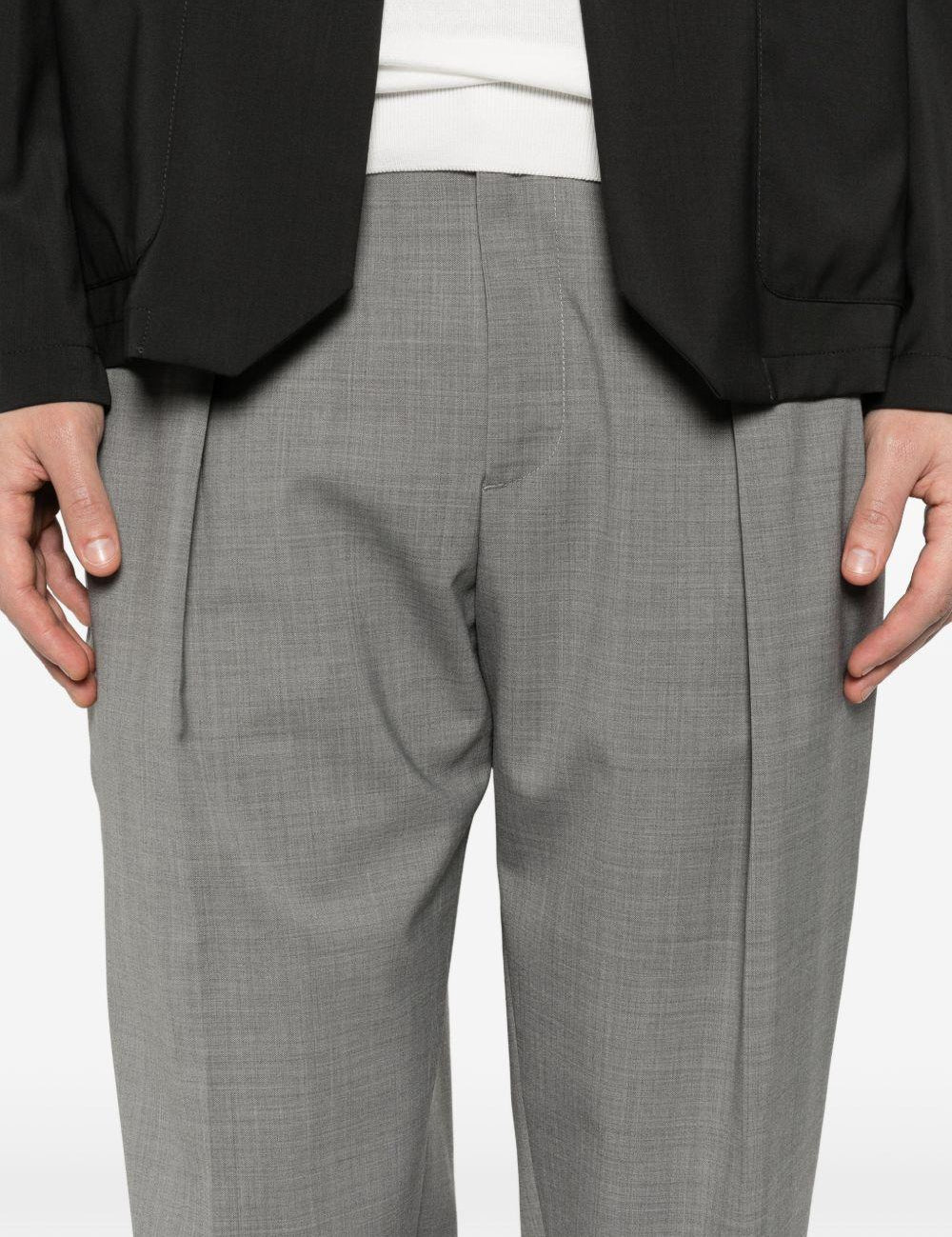 Pantaloni plissé in grigio Briglia 1949 - uomo 
