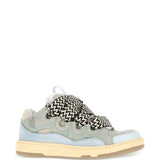 Sneakers con lacci in azzurro Lanvin - uomo 