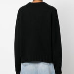 Maglione a girocollo mae in nero Khaite - donna 