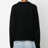 Maglione a girocollo mae in nero Khaite - donna 