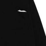 T-shirt con cut-out in nero Undercover - uomo 