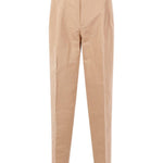 Pantaloni plissé in beige Brunello cucinelli - donna 
