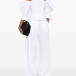 Pantaloni Billie con pieghe in bianco The latest - donna 