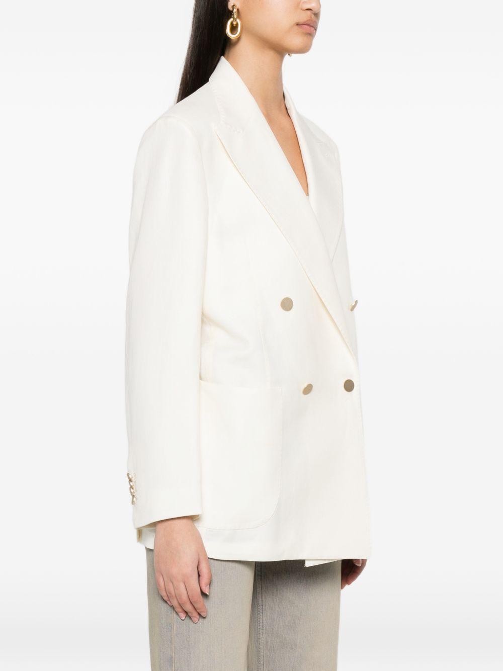 Blzer doppiopetto in bianco Briglia 1949 - donna 