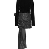 Abito corto in nero Rotate holiday - donna 