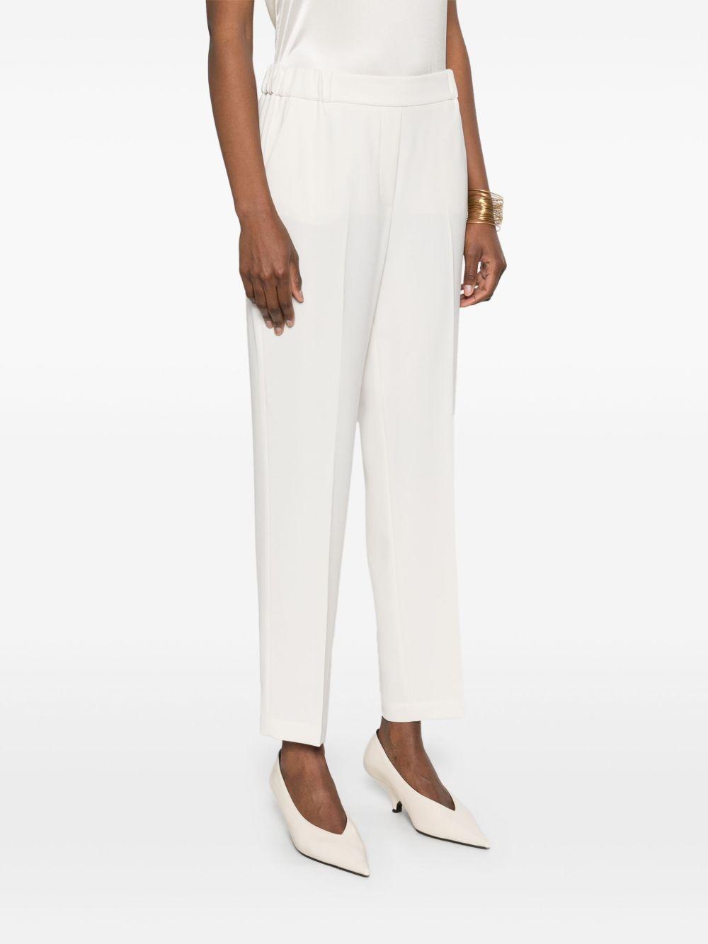 Pantaloni affusolati in avorio Antonelli - donna 