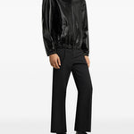 Giacca oversize in vinile in nero Courrèges - donna 