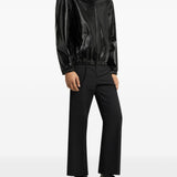 Giacca oversize in vinile in nero Courrèges - donna 