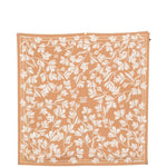 Sciarpa con stampa floreale in marrone Maxmara - donna 