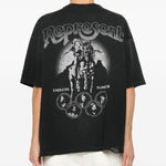 T-shirt x the beach boys endless summer in nero Represent - uomo 