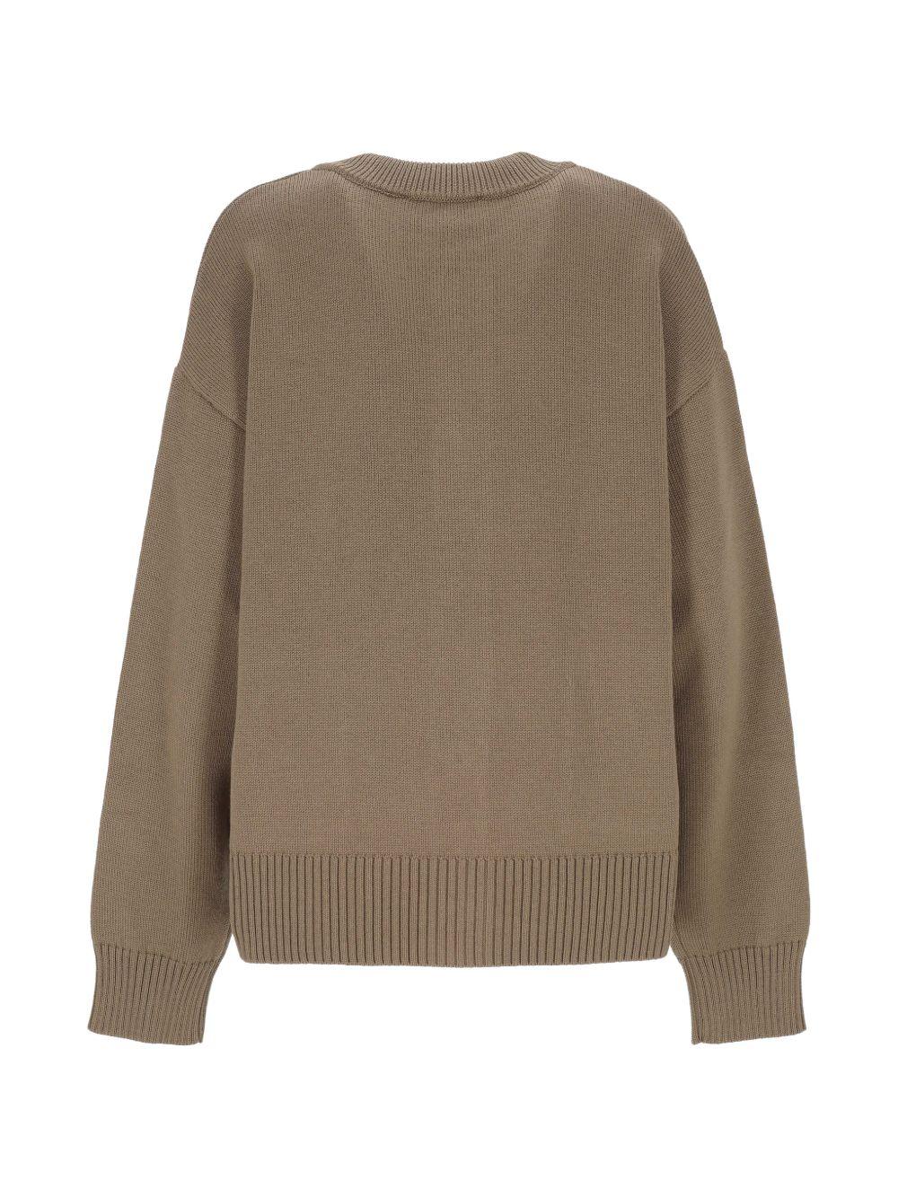 Cardigan ami de coeur in beige Ami paris - unisex 