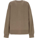 Cardigan ami de coeur in beige Ami paris - unisex 