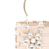 Borsa con cristalli holli matera in rosa Rosantica - donna 