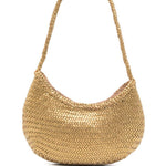 BORSA A SPALLA NOVA LUNA IN DORATO DRAGON DIFFUSION - DONNA 