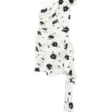 Abito monospalla a fiori in bianco Alessandra Rich - donna 