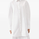 Chemisier la robe chemise ovalo in bianco Jacquemus - donna 
