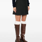 Minigonna Irish Coffee in grigio Antonelli - donna 