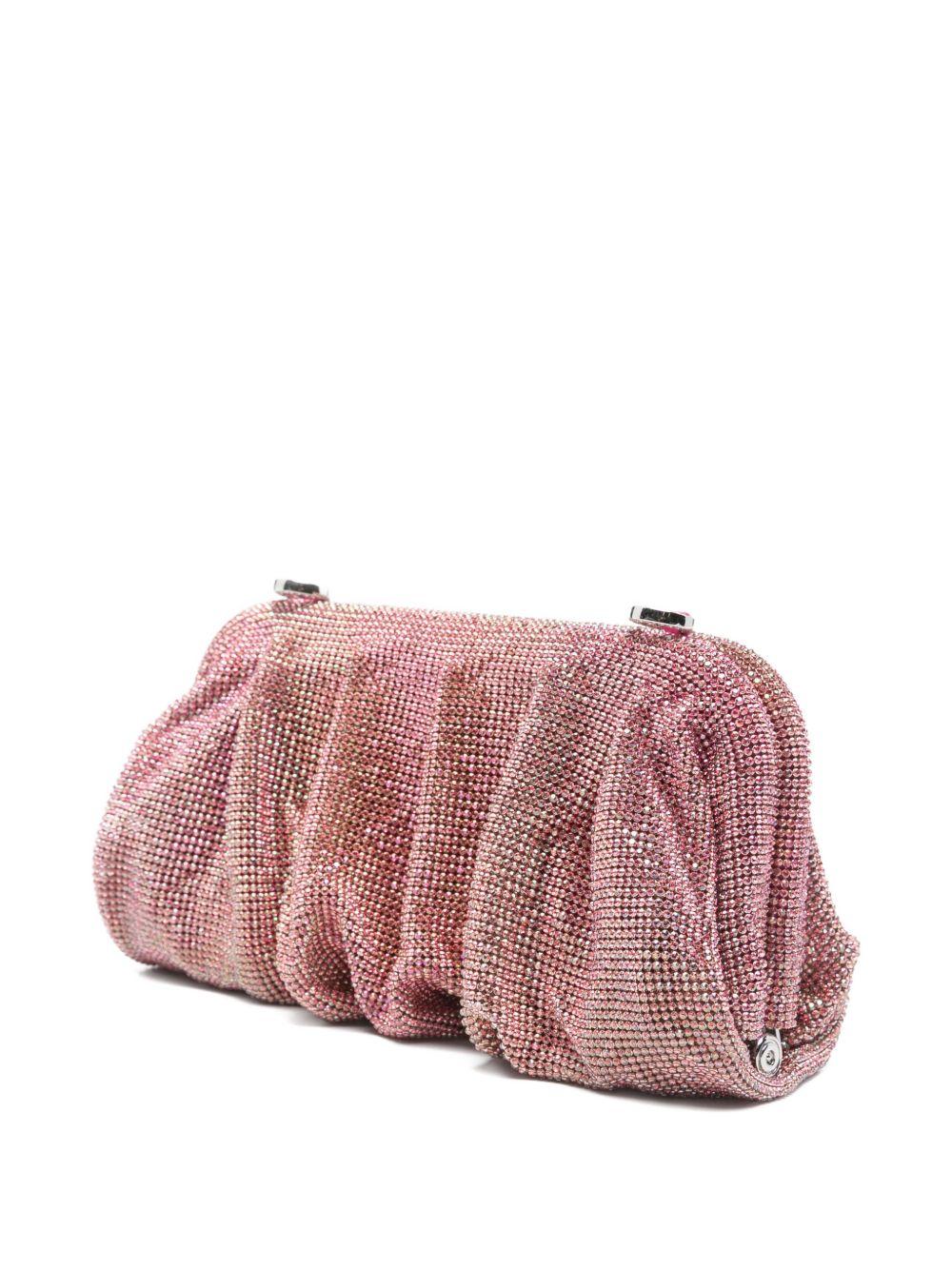 Clutch Venus con cristalli in fucsia Benedetta Bruzziches - donna 