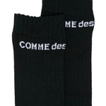 Calzini alti con logo in nero  Comme des garcons homme plus - uomo<BR/> 