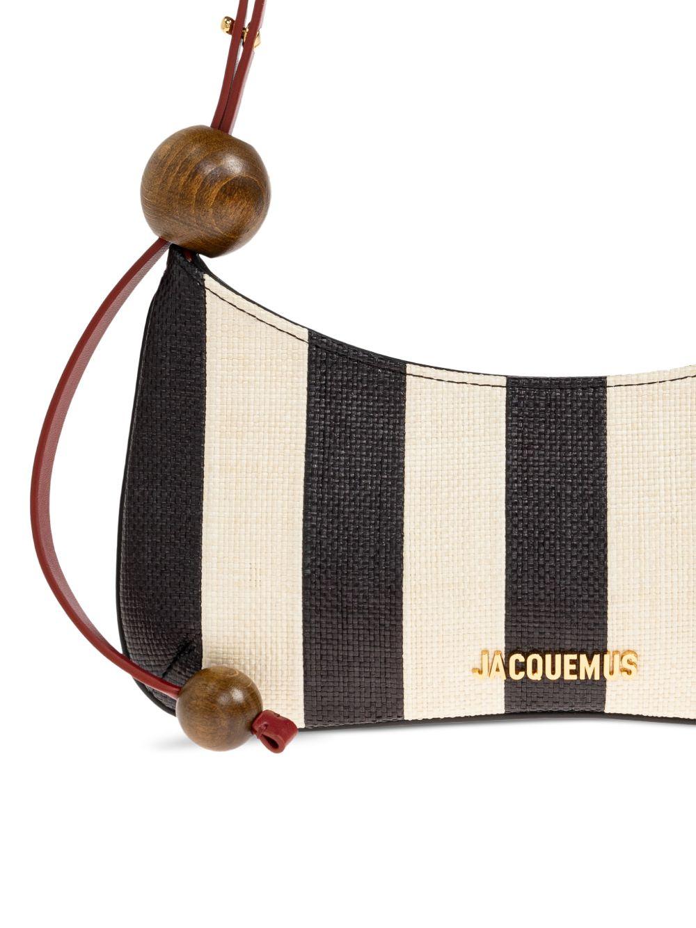 Borsa le bisou perle a righe multicolore Jacquemus - donna 