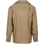 Camicia geometrica in verde Drole de monsieur - uomo 