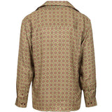 Camicia geometrica in verde Drole de monsieur - uomo 