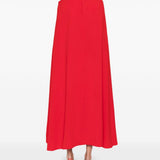 Abito lungo con mantella  in rosso Roland mouret - donna 