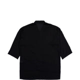Camicia a maniche corte in nero Yohji yamamoto - uomo 