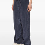 Pantaloni con coulisse in blu Feng chen wang - uomo 