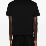 T-shirt con applicazioni di fiori in nero Simone rocha - uomo 