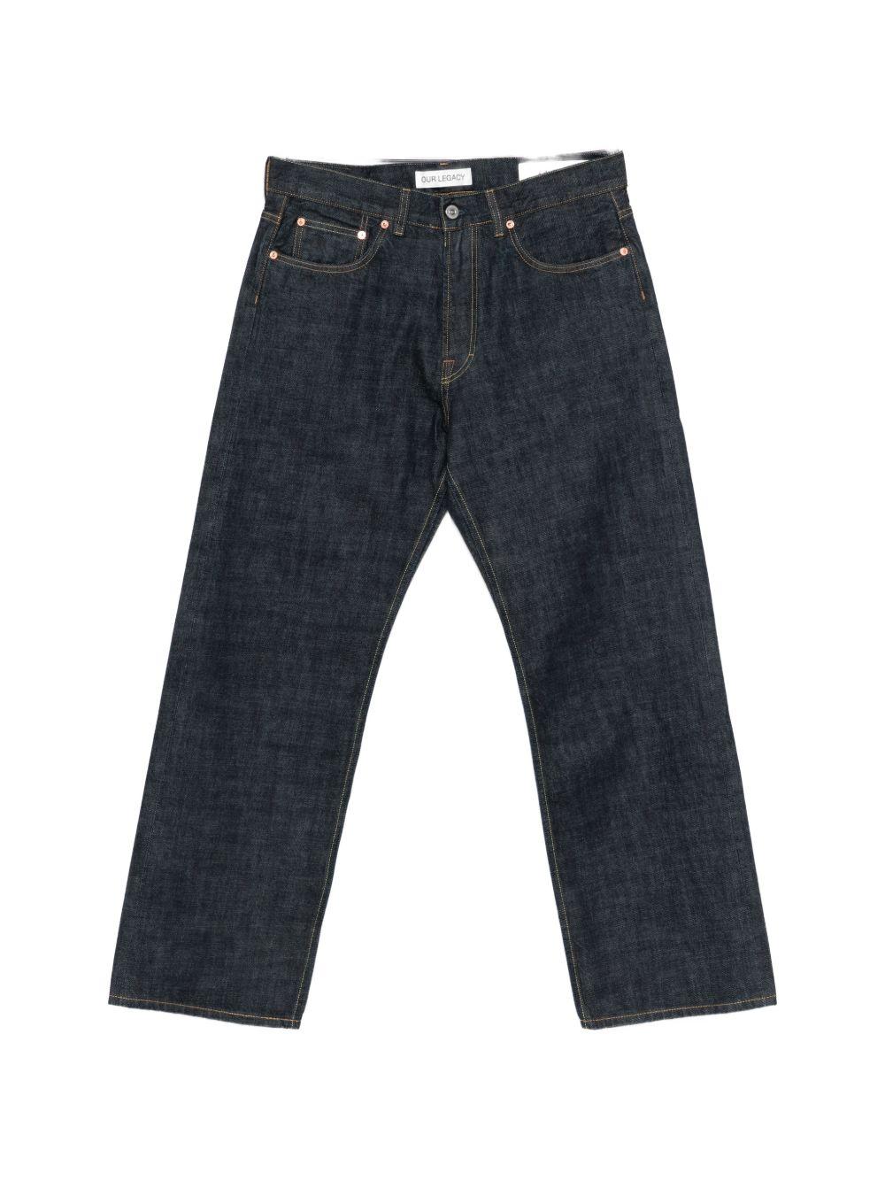 Jeans Third Cut in blu Our legacy - uomo 