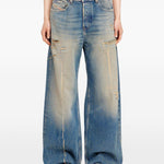 Jeans a gamba larga d-sire 1996 in blu Diesel - donna 