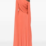 Abito da sera monospalla in arancione Elie saab - donna 