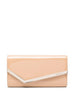 Clutch in pelle lucida emmie in beige Jimmy choo - donna