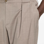 Pantaloni plissé in beige  Briglia 1949 - uomo 